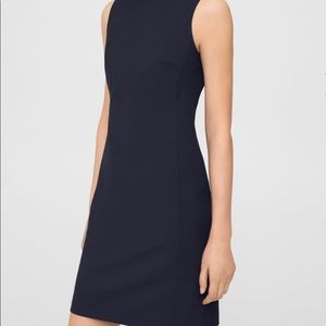 Theory fitted dress navy blue